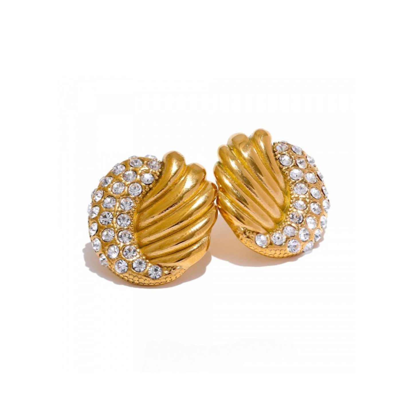 Vintage Inspired Button Earrings