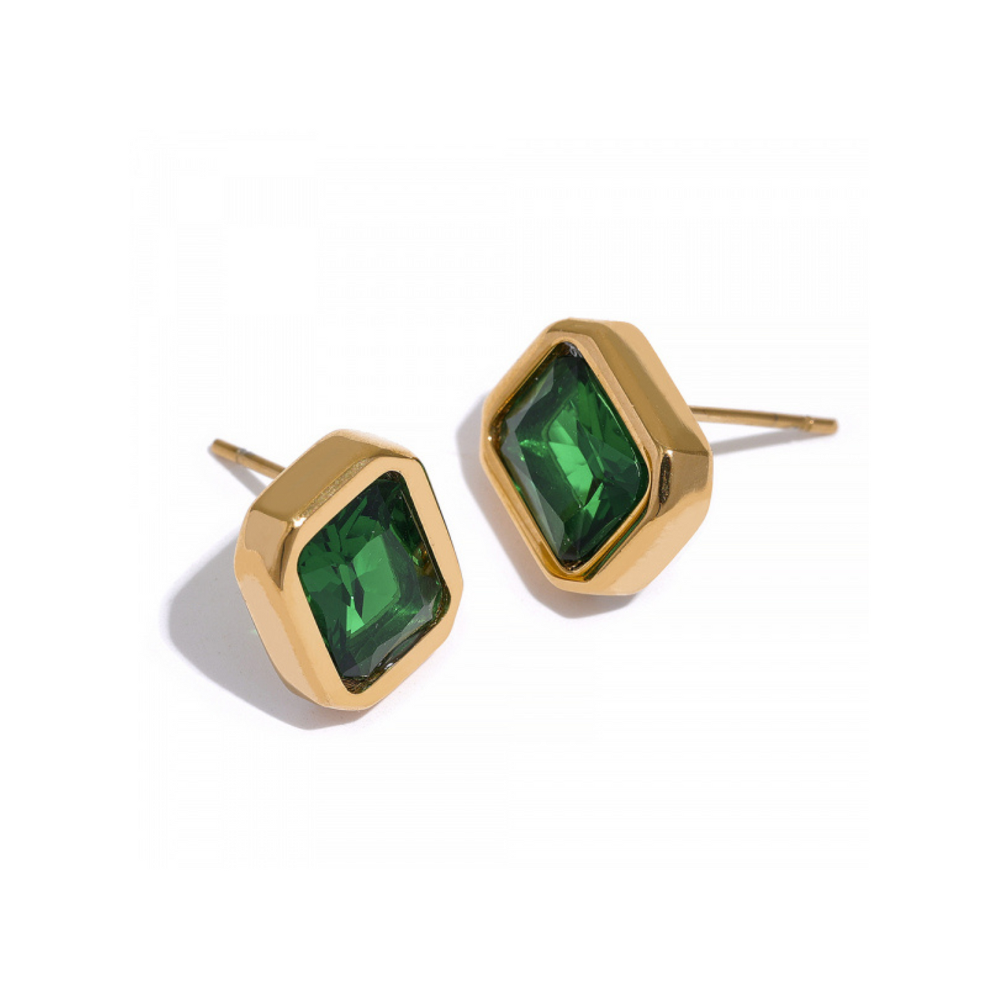 Gorg Green Gem Studs