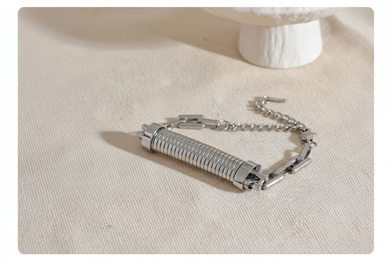 Silver Statement Bracelet