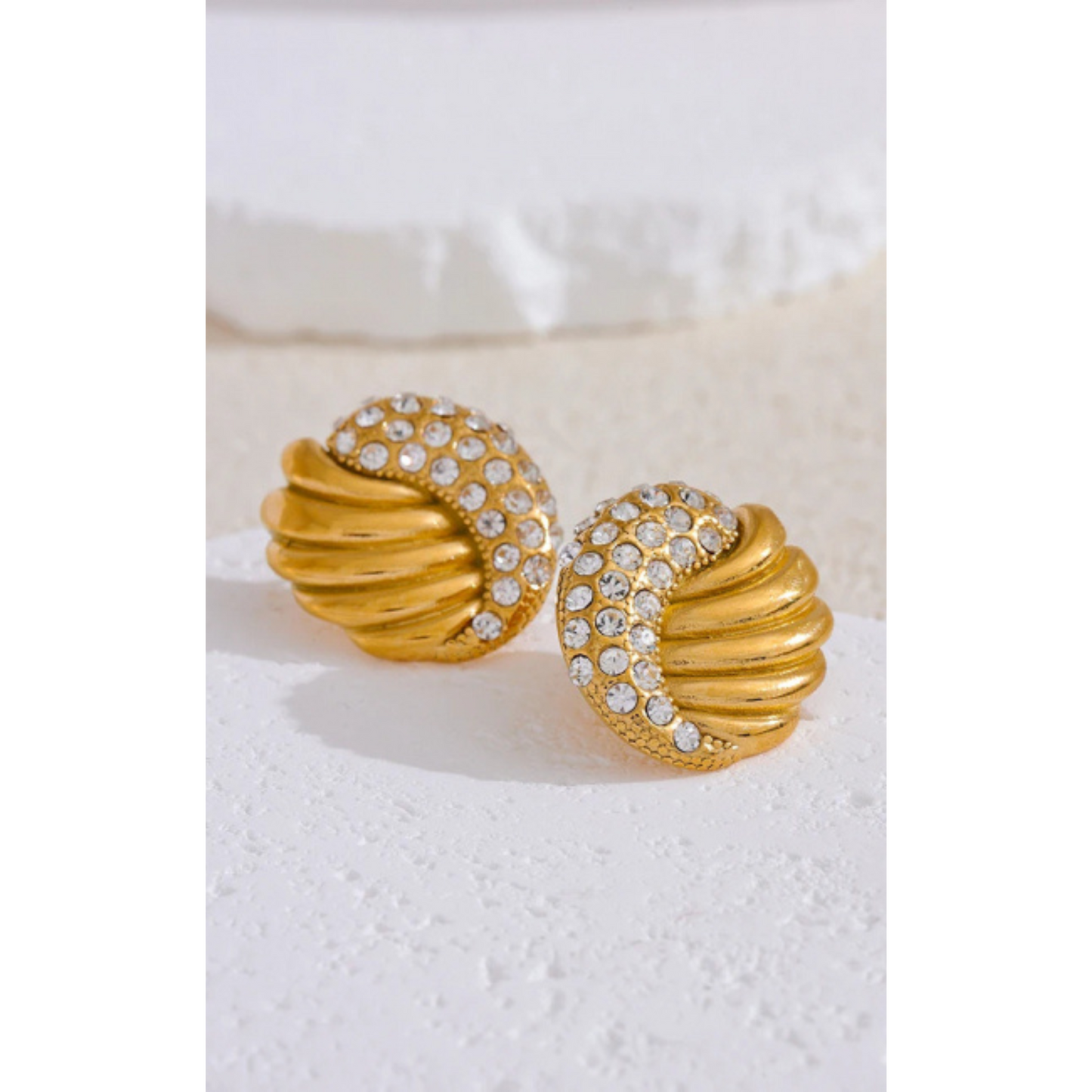 Vintage Inspired Button Earrings