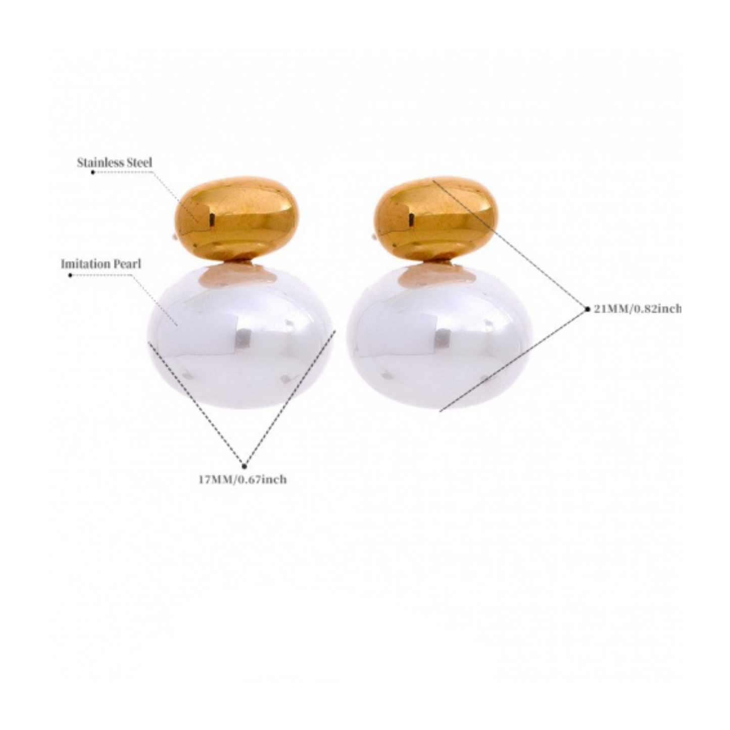Sweet Pearl Studs
