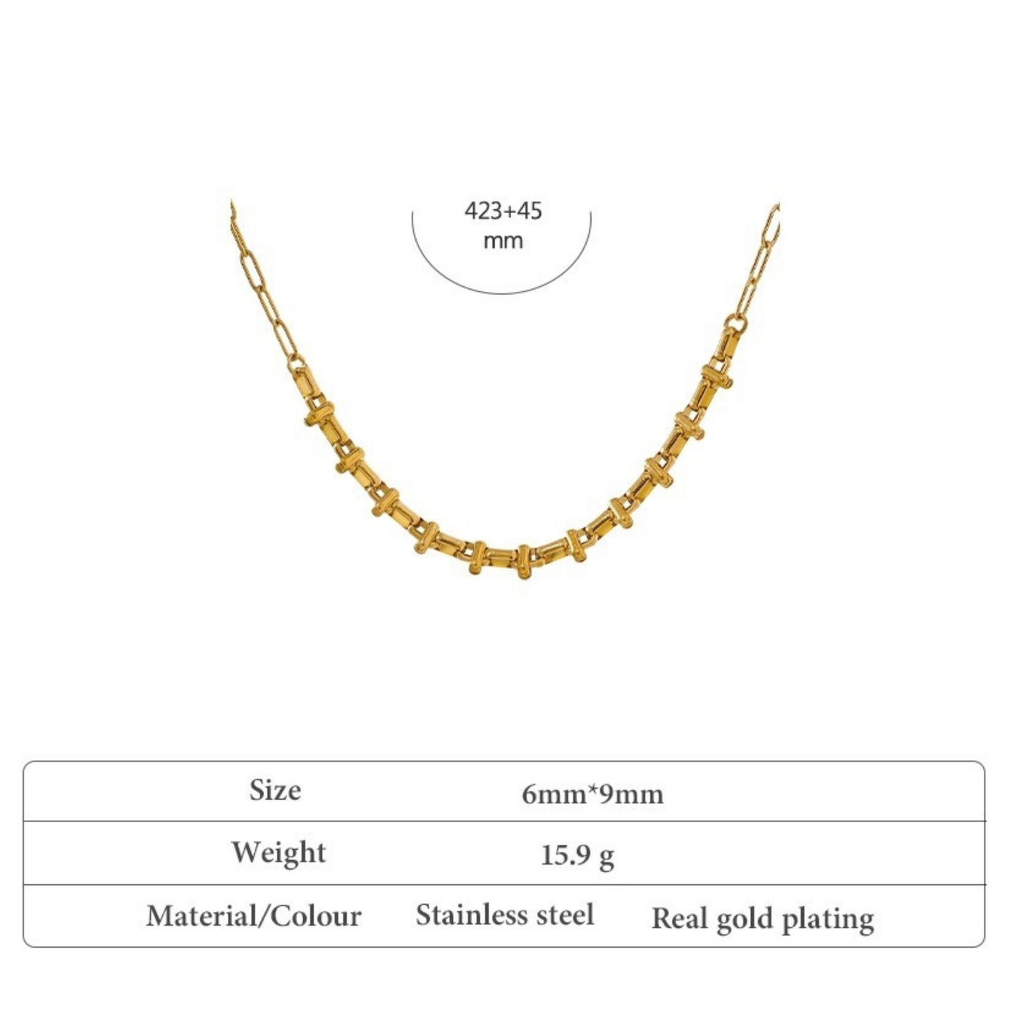 Edgy Mixed Chain