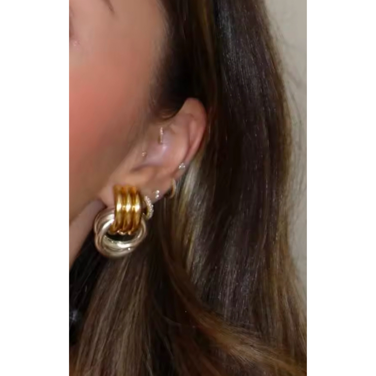 Vintage Inspired Loop Earrings