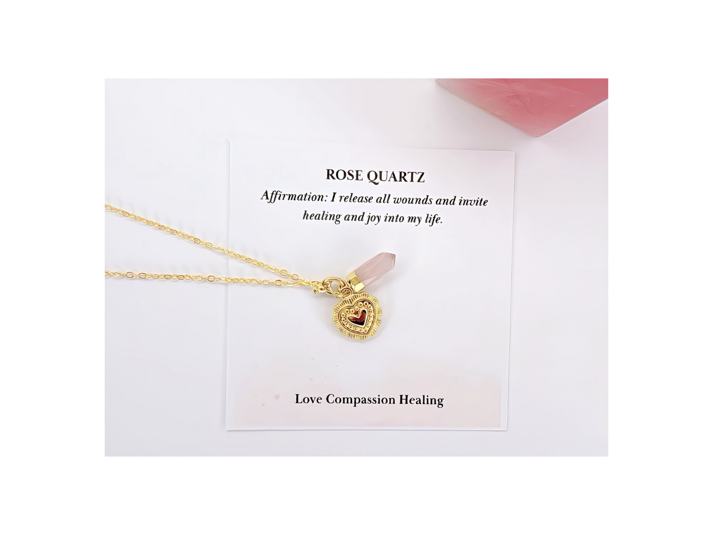 Rose Quartz Necklace