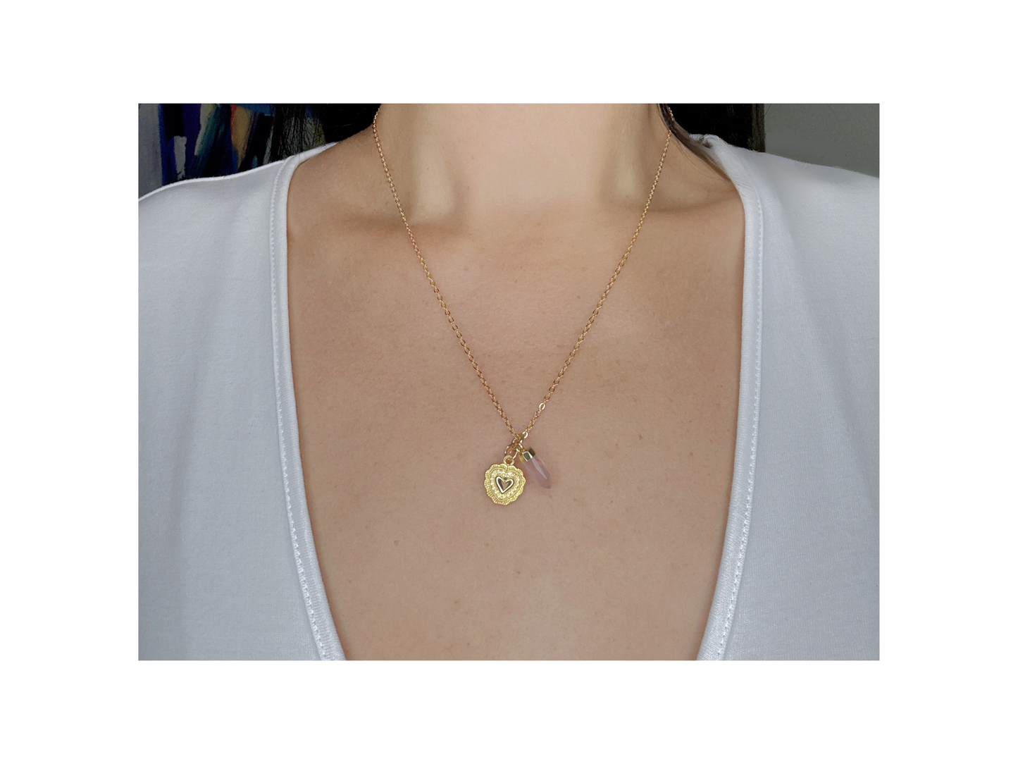 Rose Quartz Necklace