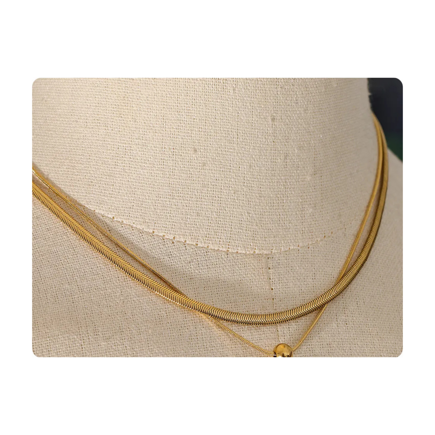 Layered Snake Chain