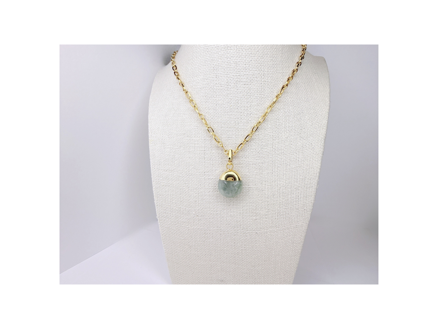 Aquamarine Pendant Necklace