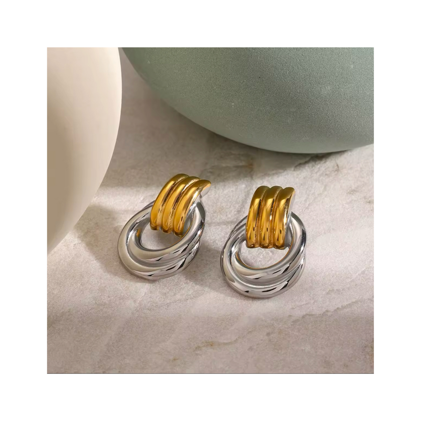 Vintage Inspired Loop Earrings