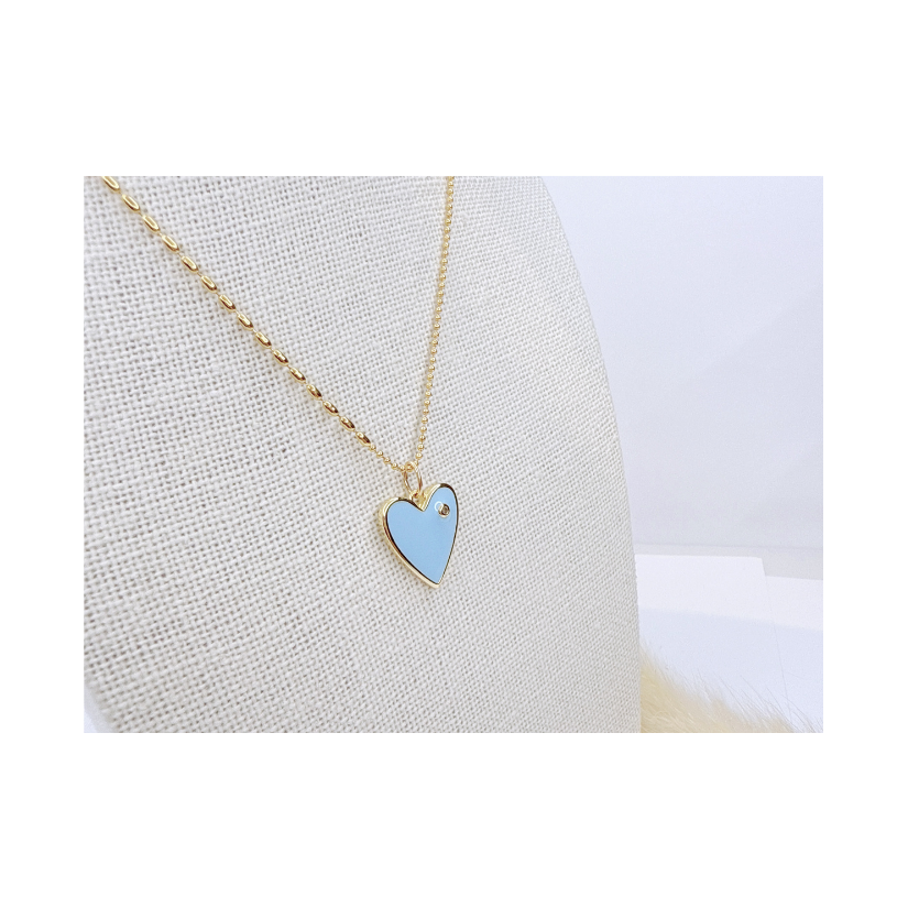Tiffany Blue Heart Necklace