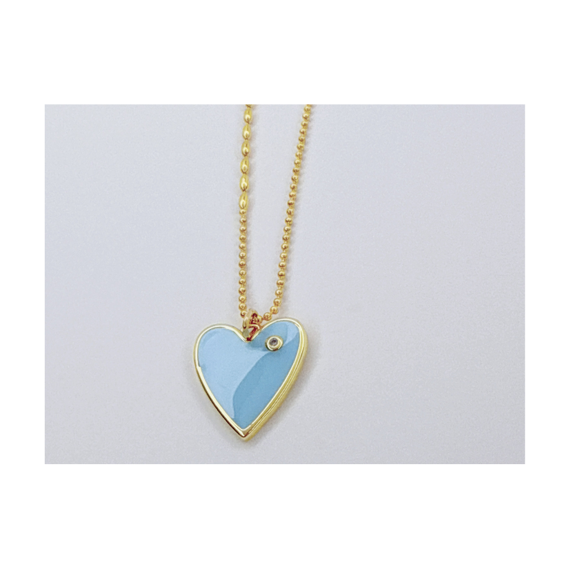 Tiffany Blue Heart Necklace