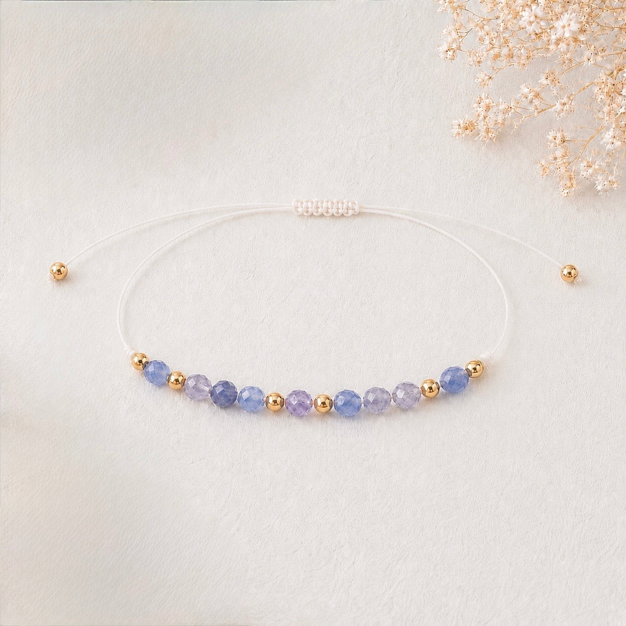 December Gemstone Bracelet-Tanzanite Birthstone