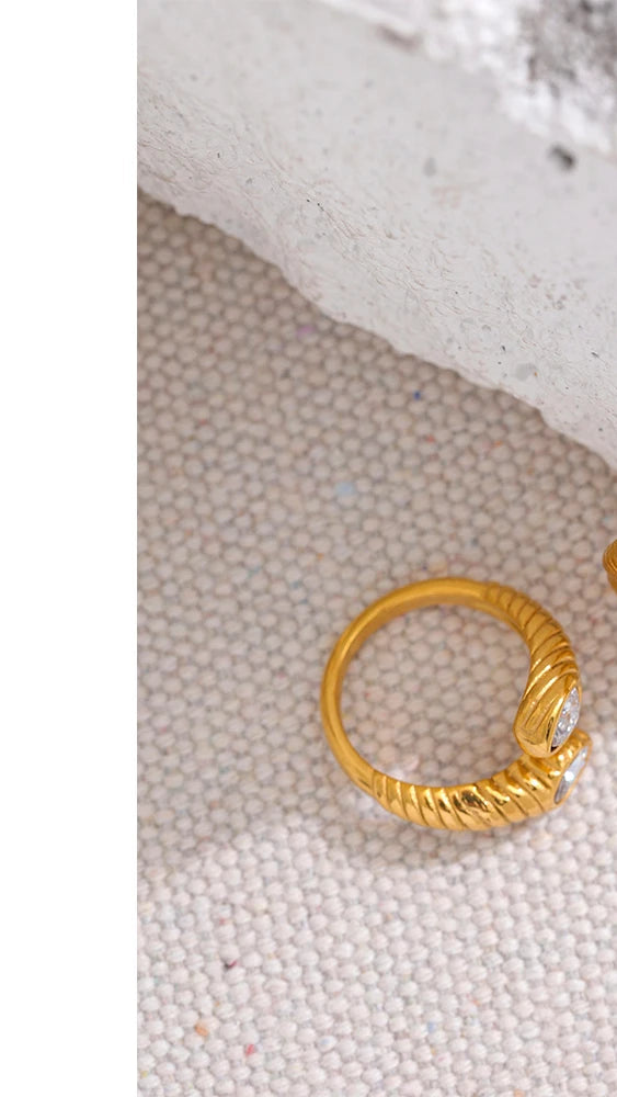 Wrap Around Jewel Ring