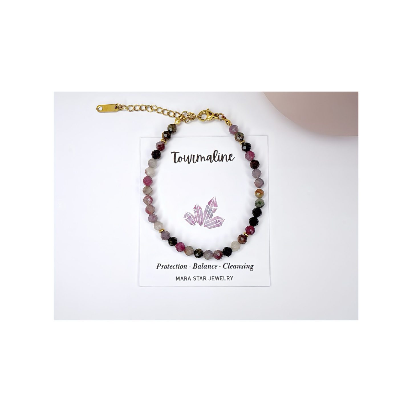 Tourmaline Gemstone Bracelet