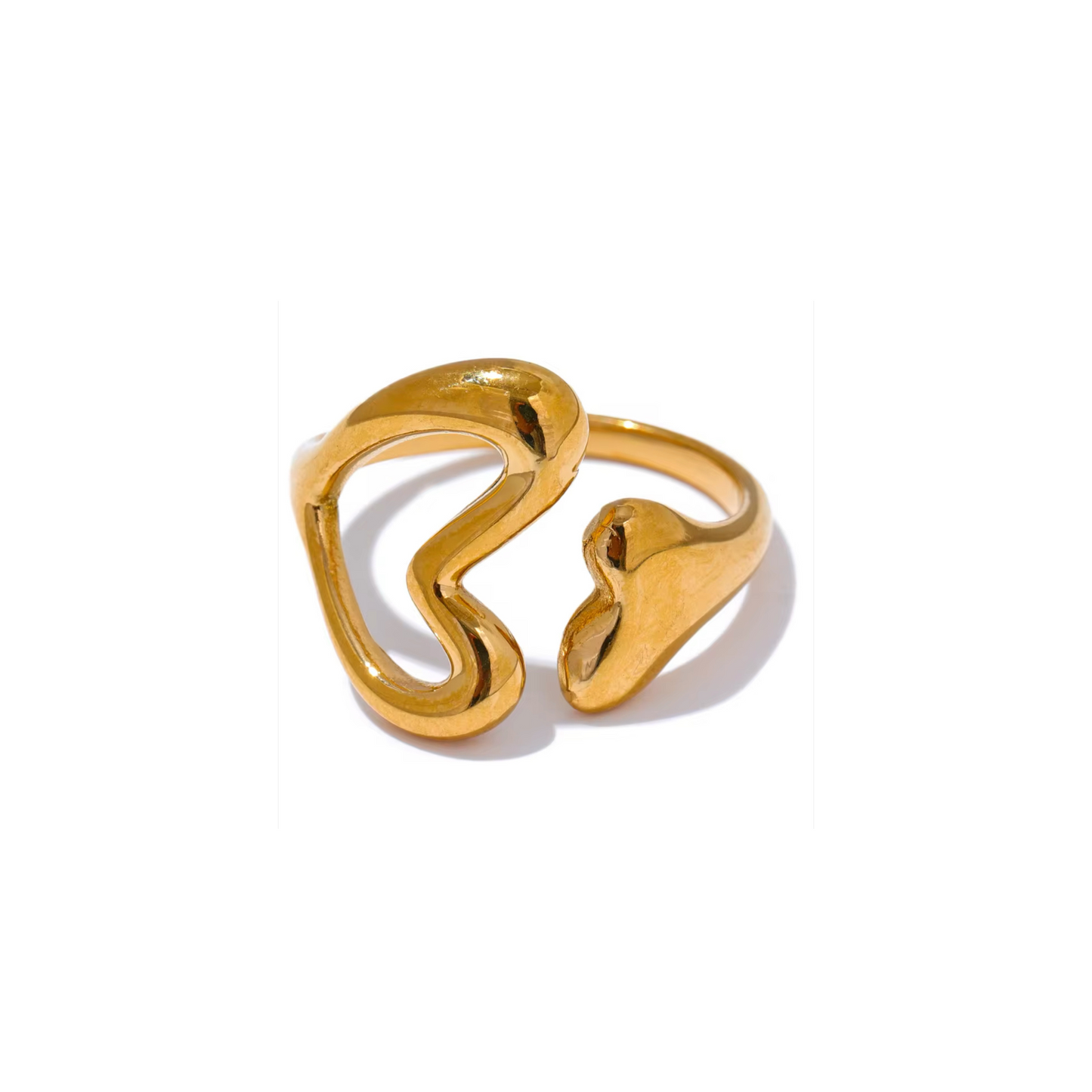 Open Wrap Heart Ring