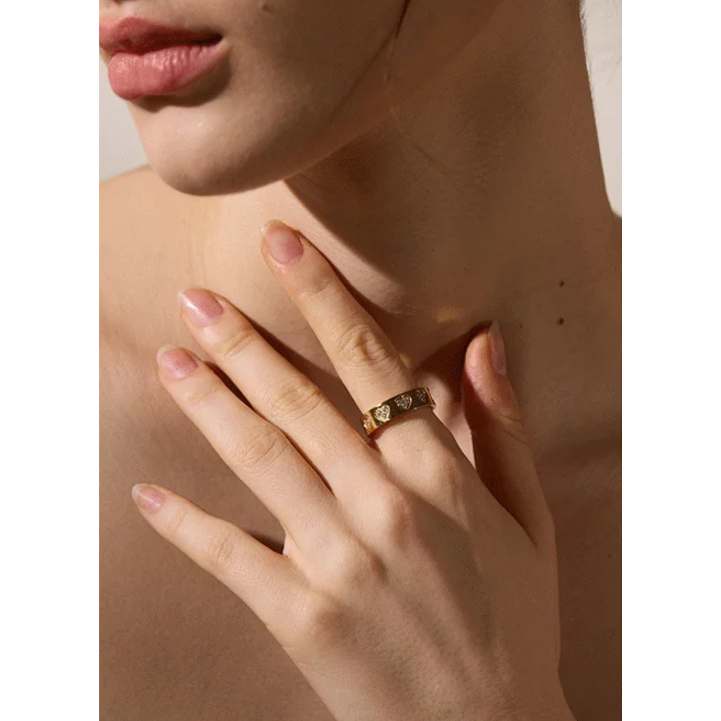 The Perfect Heart Jewel Band Ring