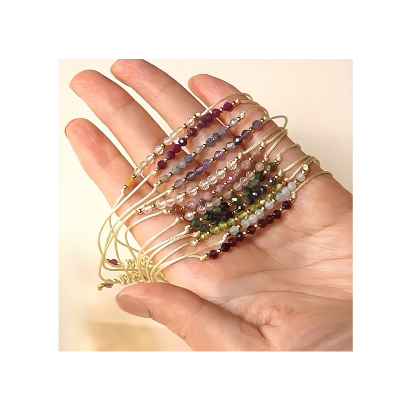 Garnet Bracelet January Birthstone