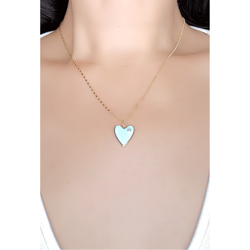 Tiffany Blue Heart Necklace
