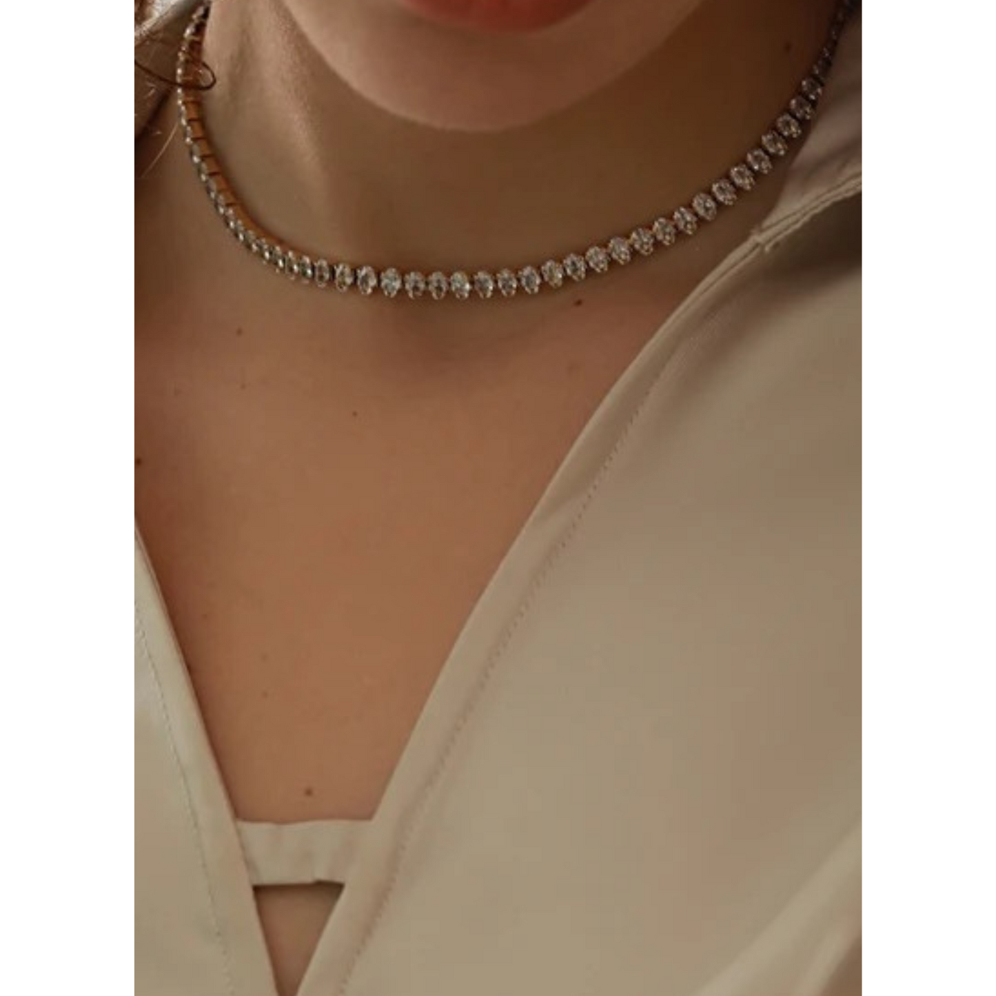 Stunning Jewel Tennis Choker