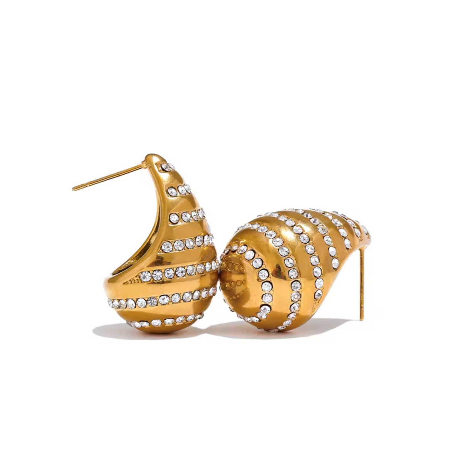 Sparkle Droplet Studs