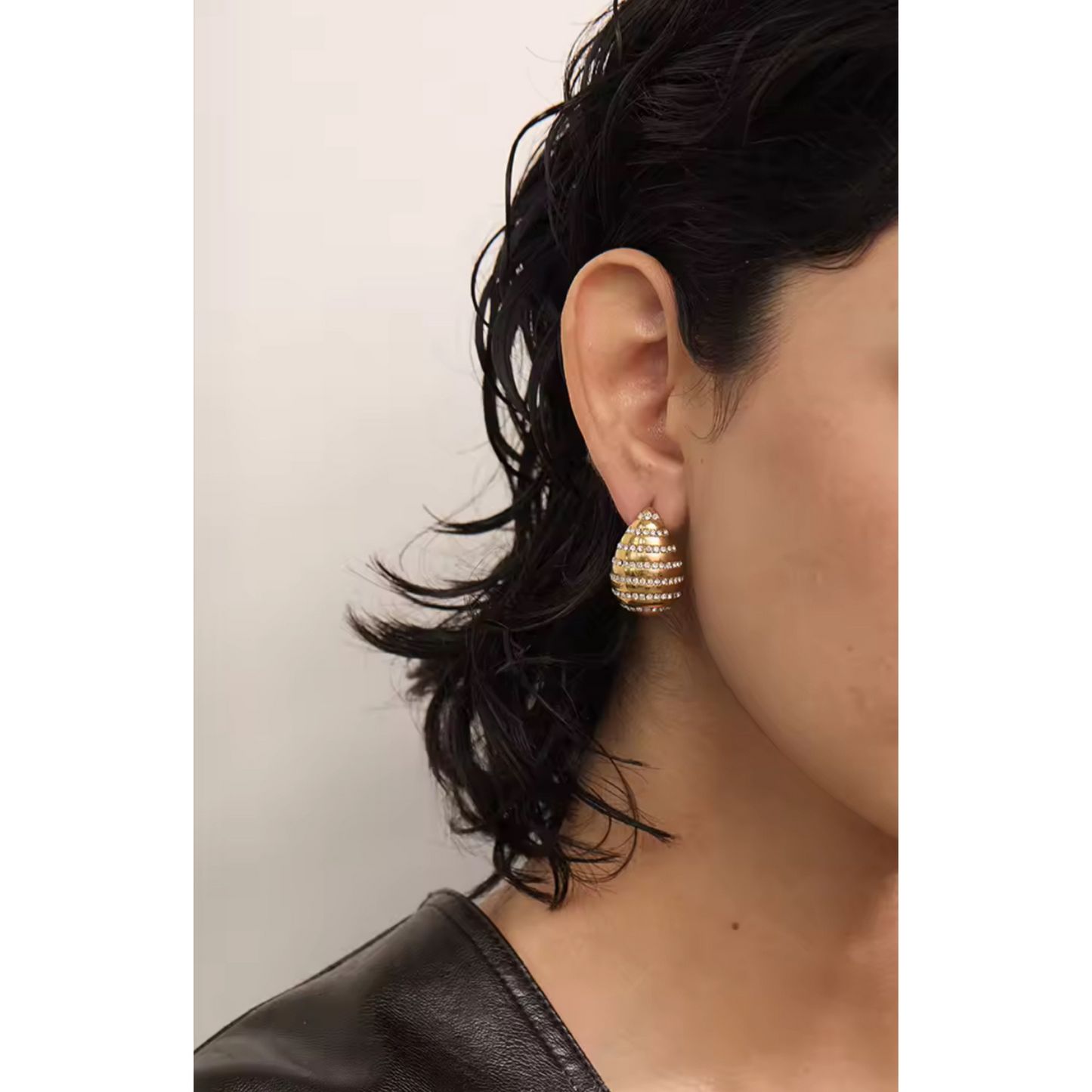 Sparkle Droplet Studs