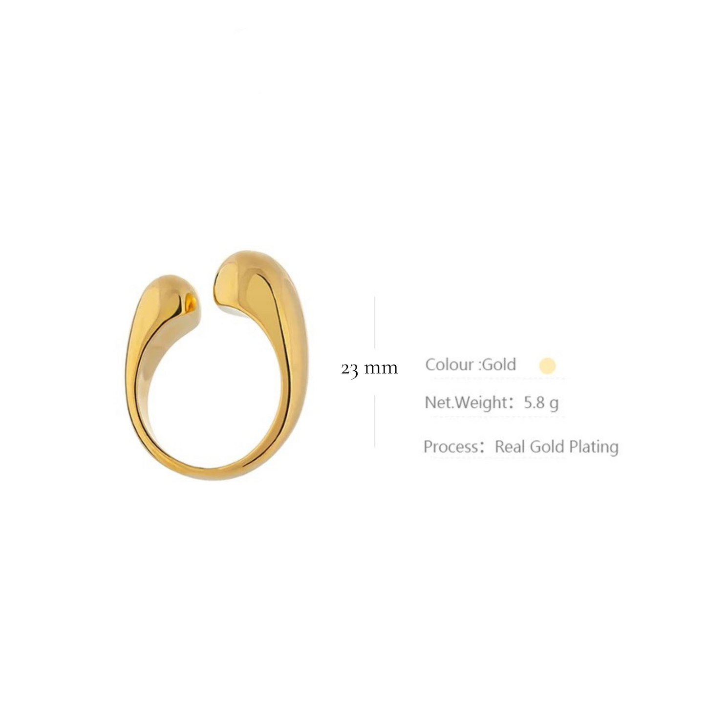 The Minimalist Statement Ring