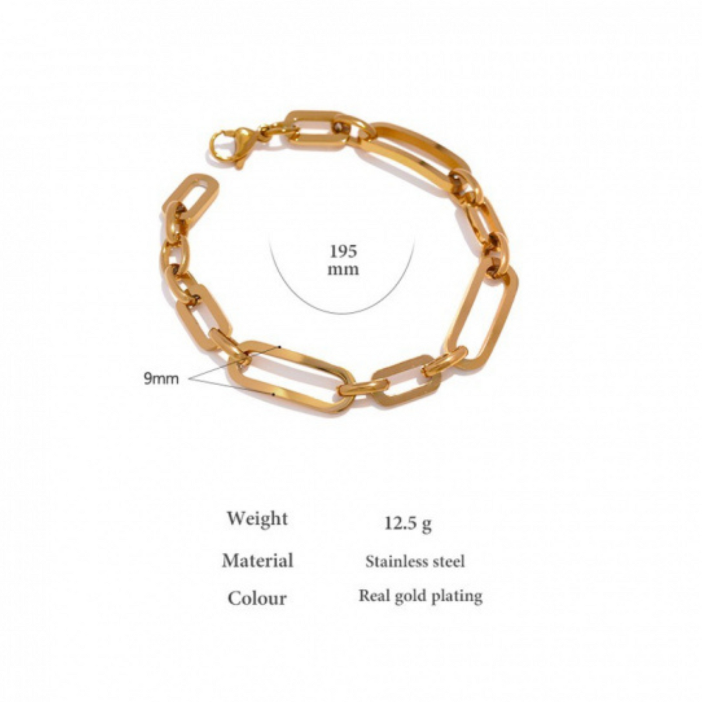 Chunky Chain Link Bracelet