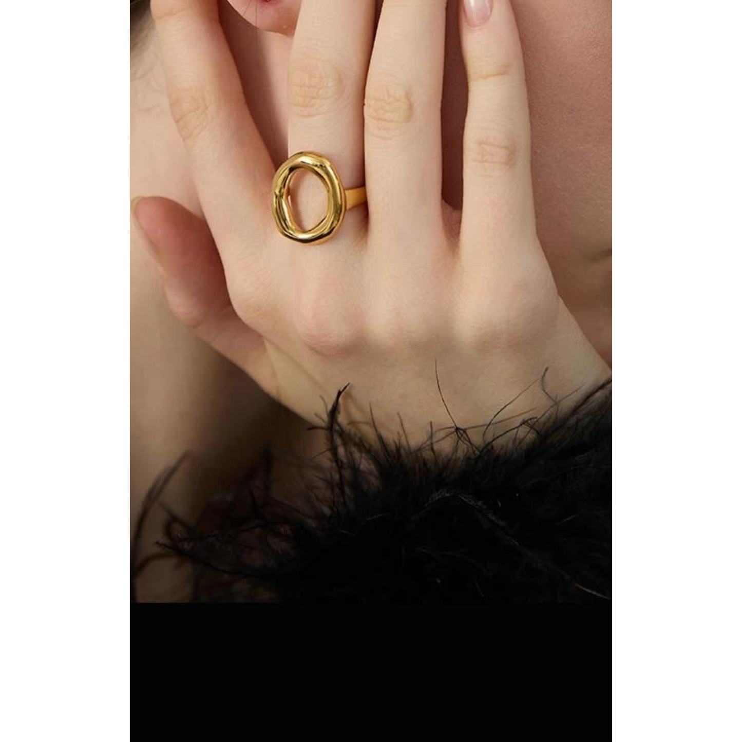 Imperfect Oval Ring