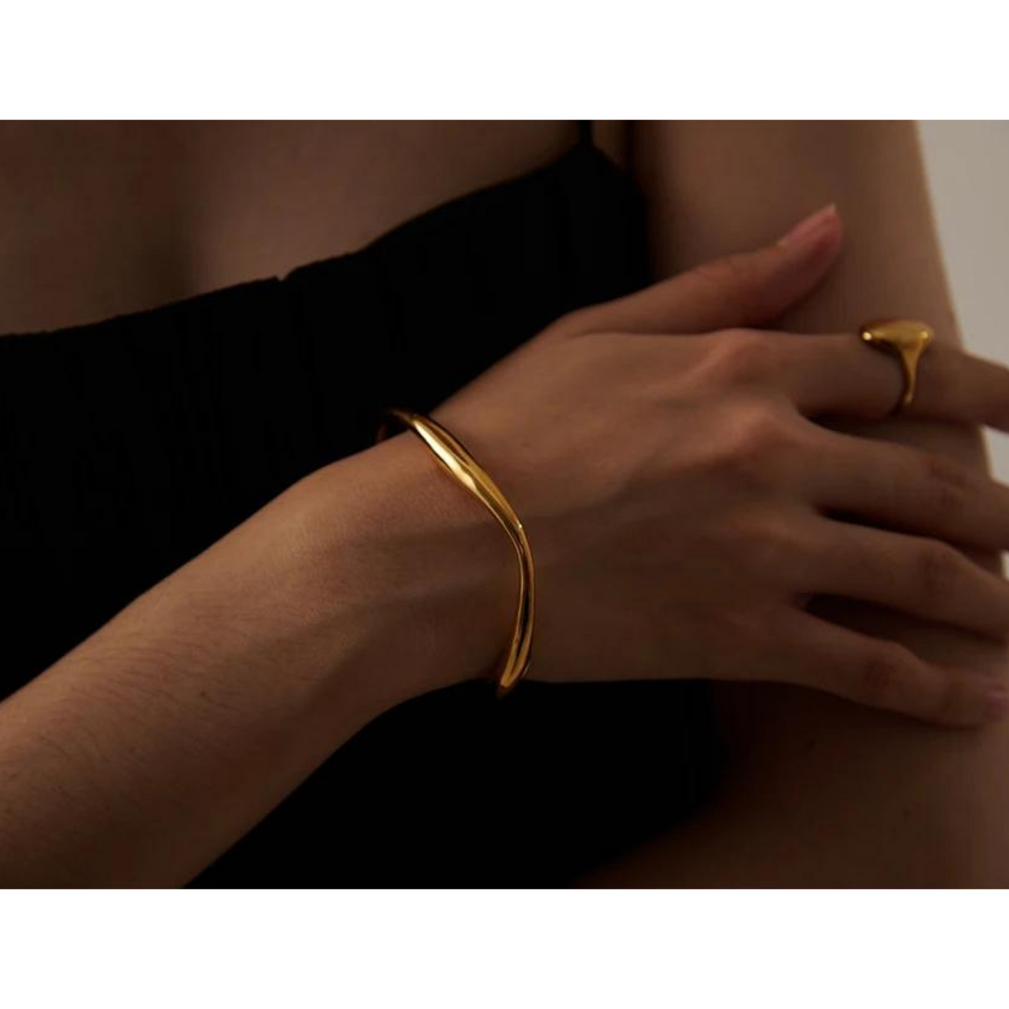 Irregular Cuff Bracelet