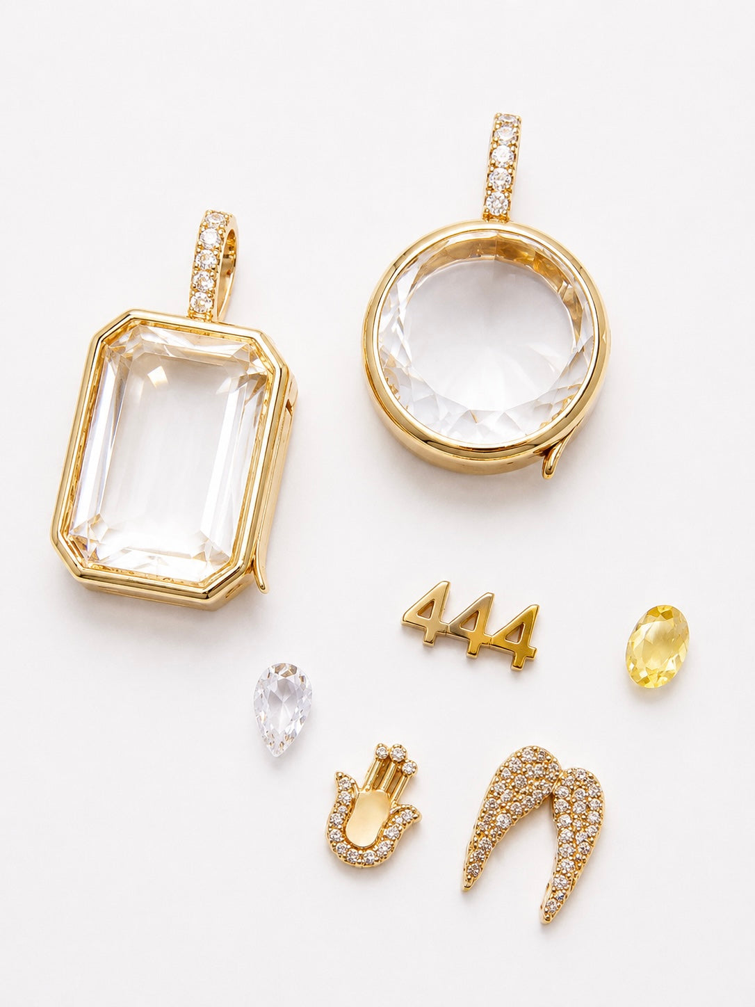 444 - Protected & Guided Locket - Angel Number