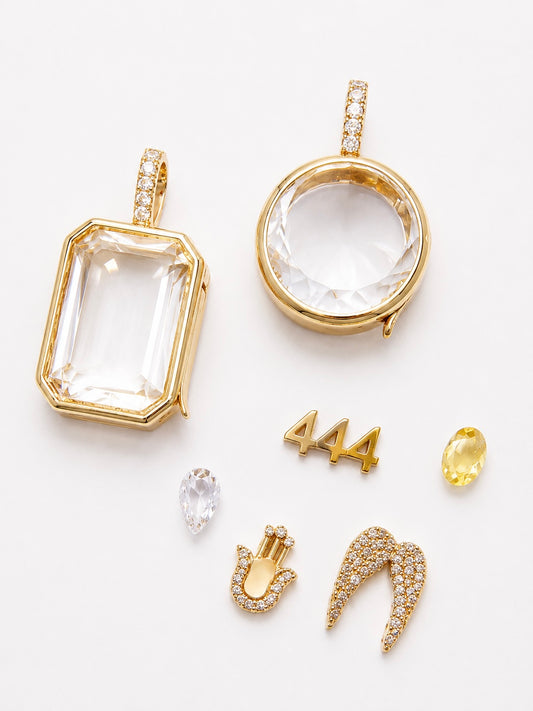 444 - Protected & Guided Locket - Angel Number