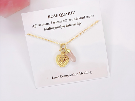 Rose Quartz Necklace
