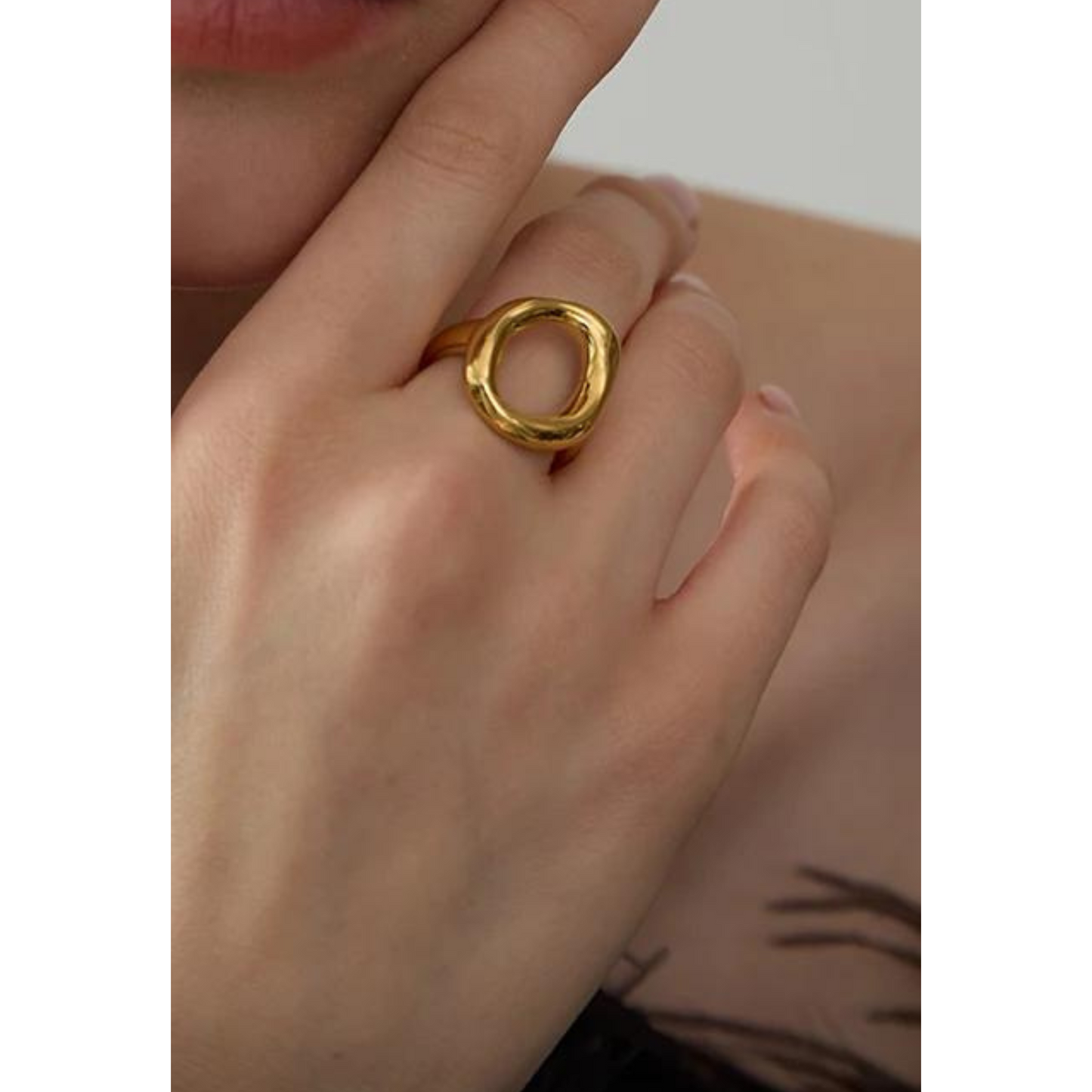 Imperfect Oval Ring