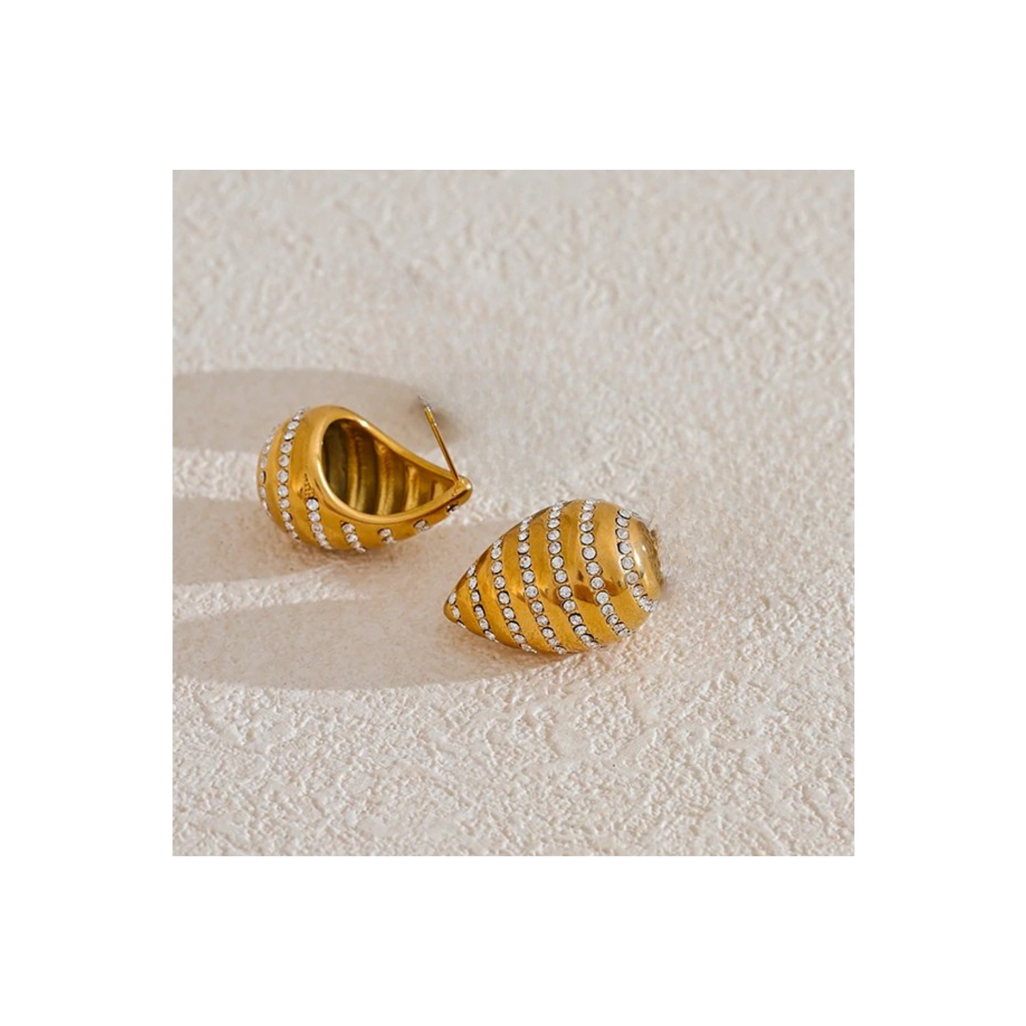 Sparkle Droplet Studs