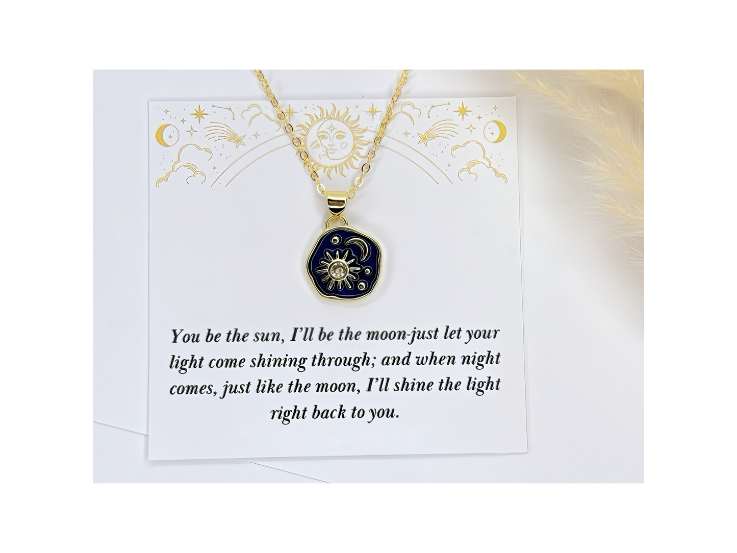 Sun Moon Necklace