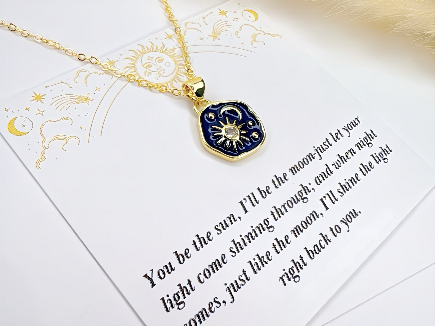 Sun Moon Necklace