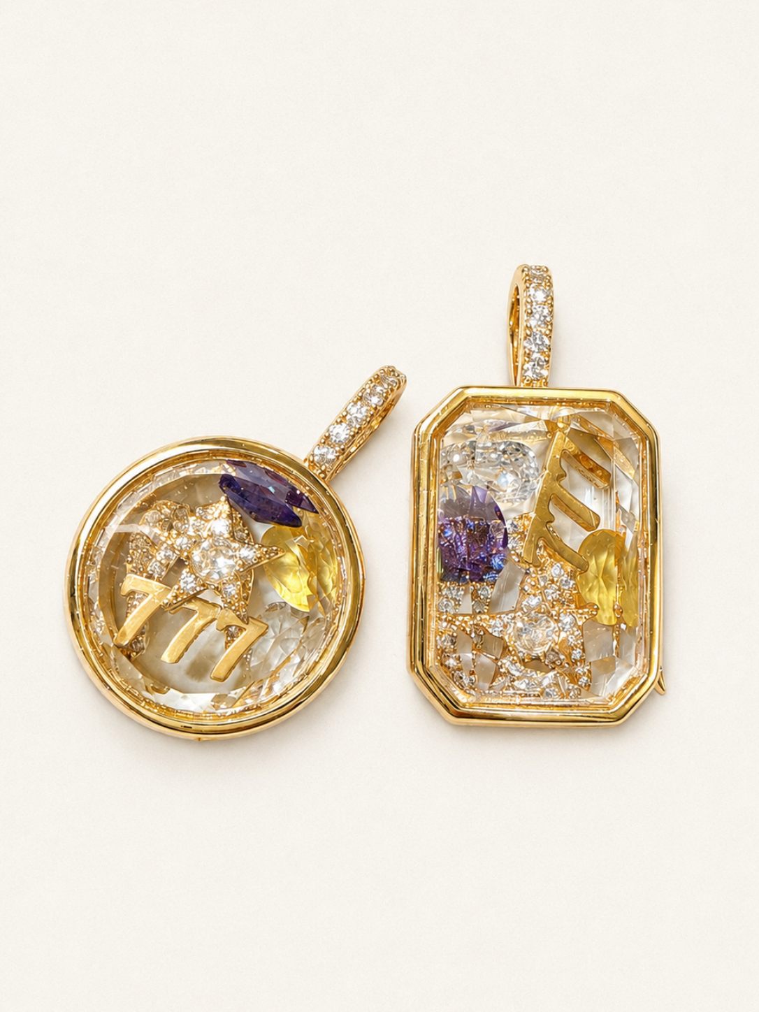 777 - Aligned & Guided Locket - Angel Number