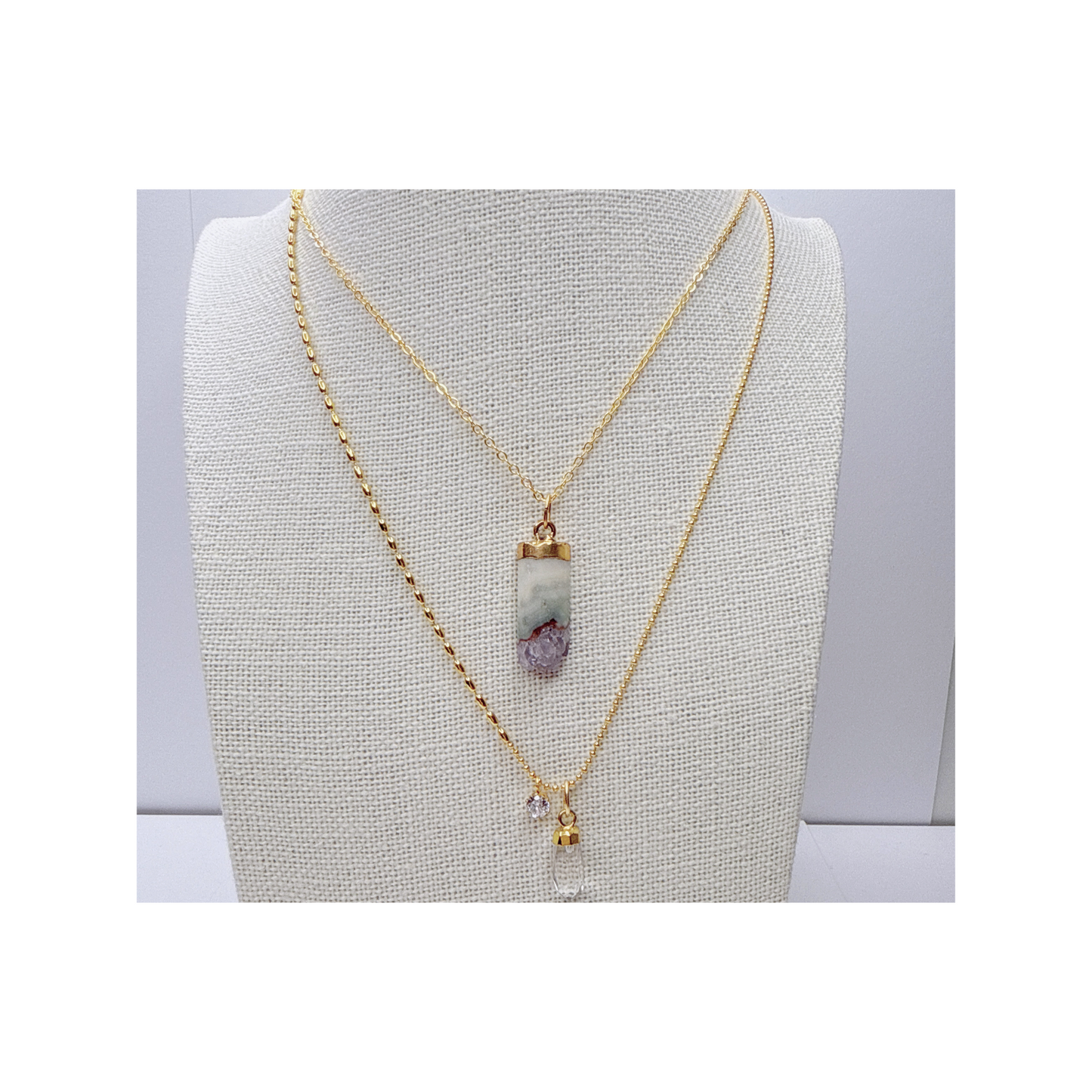 Amethyst Pendant Necklace