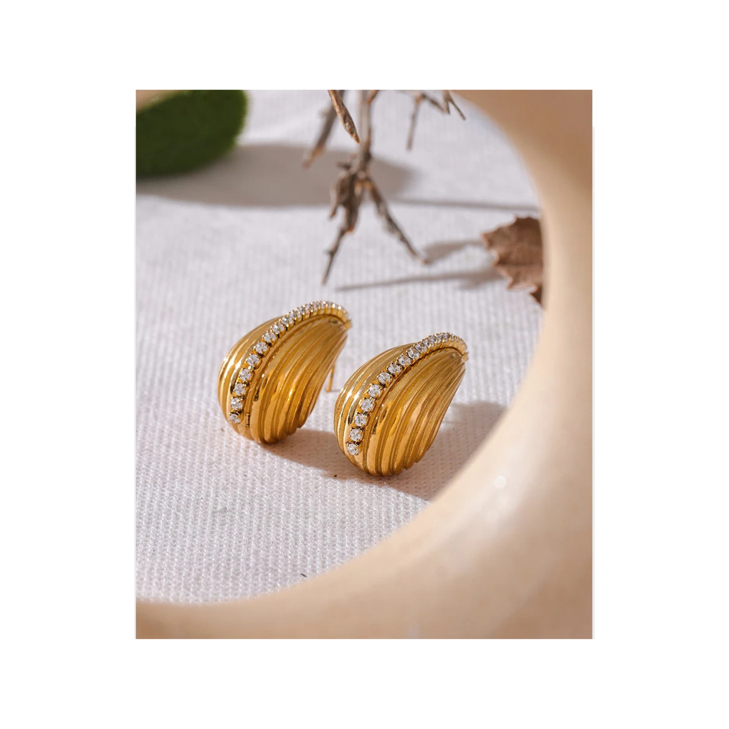 Bold Droplet Studs