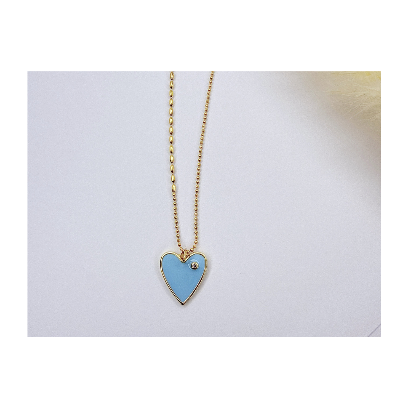Tiffany Blue Heart Necklace