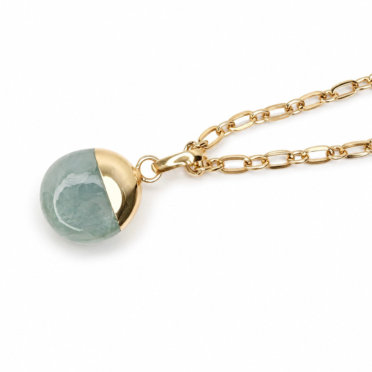 Aquamarine Pendant Necklace
