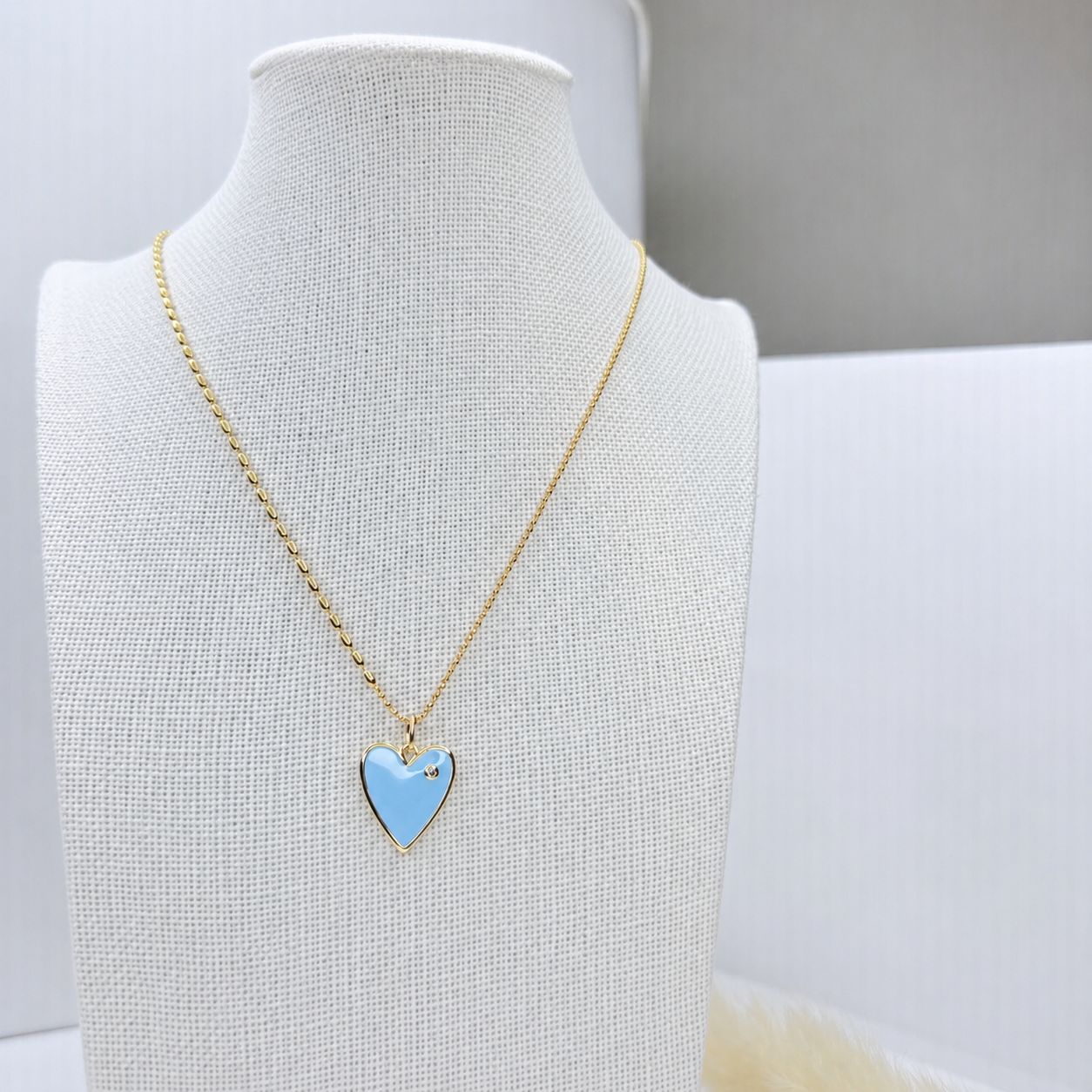 Tiffany Blue Heart Necklace