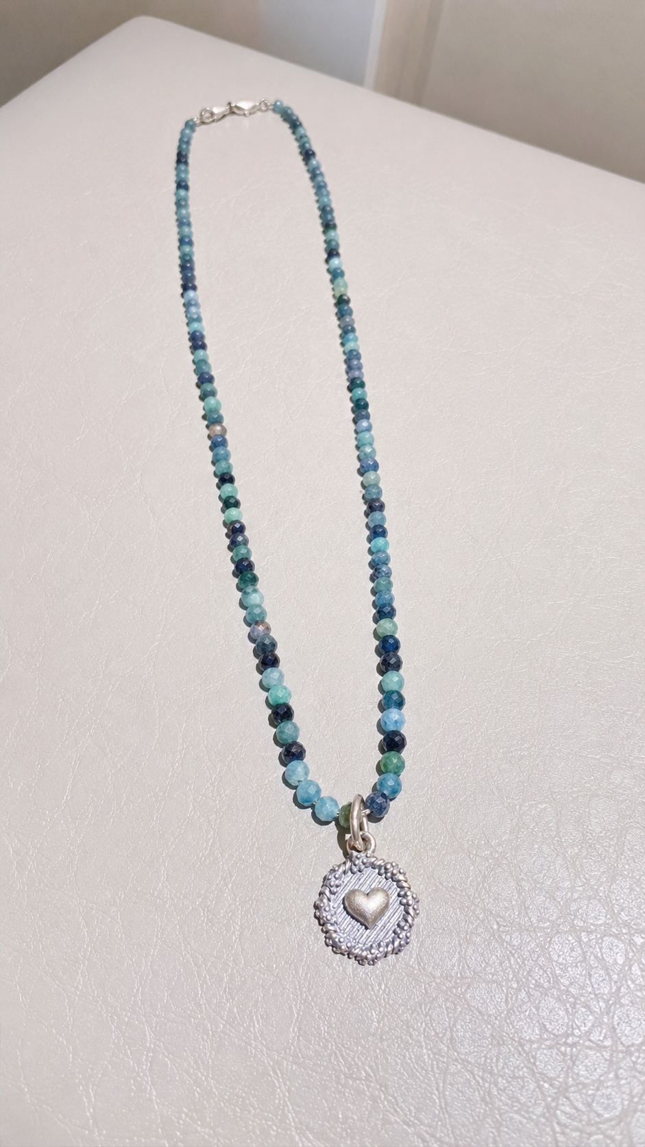 Blue Indicolite Tourmaline Necklace