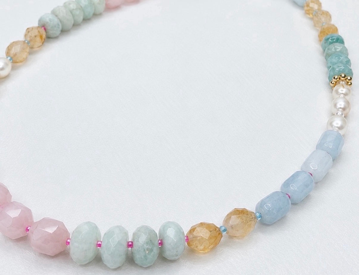 Mixed Gemstone Necklace