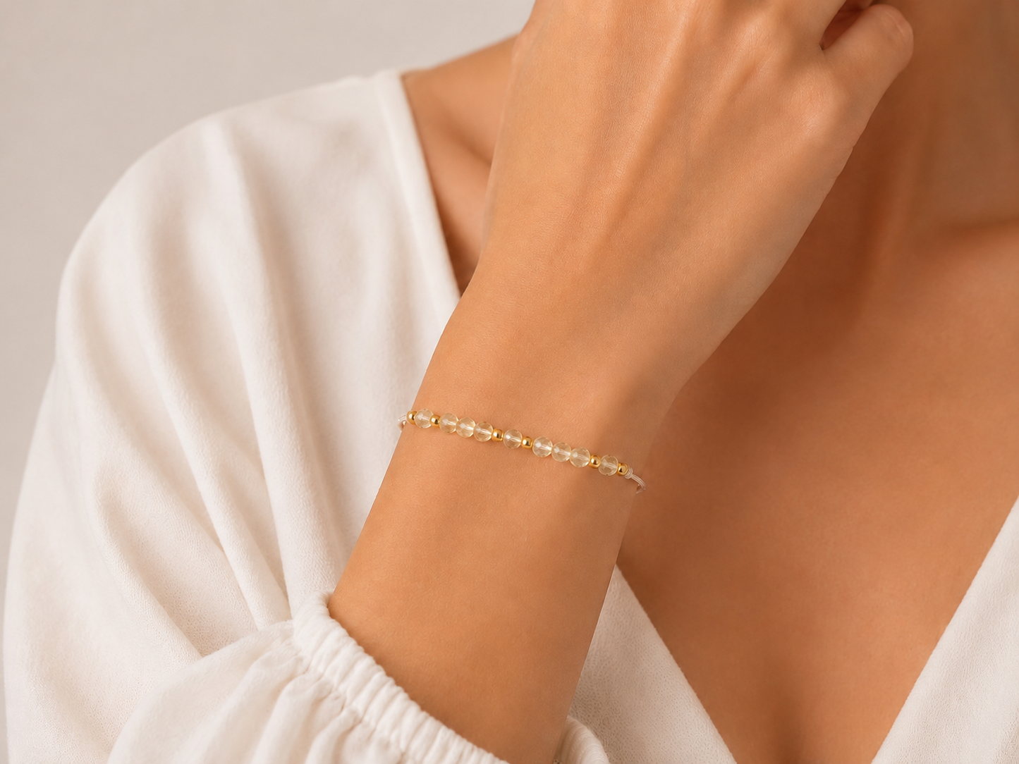 Citrine November Birthstone Bracelet