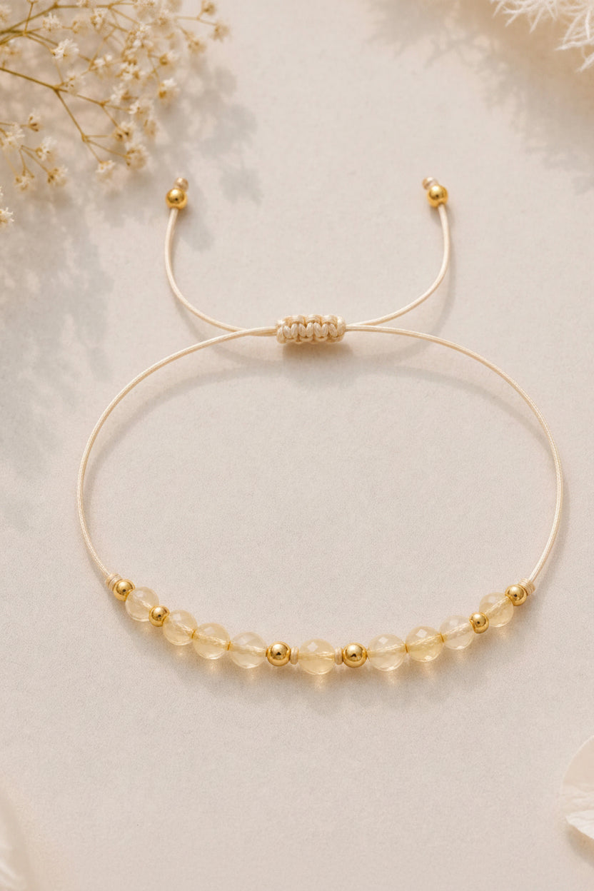 Citrine November Birthstone Bracelet