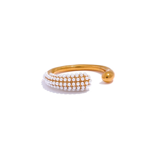 That's A Wrap Pearl Wrap Around Ring