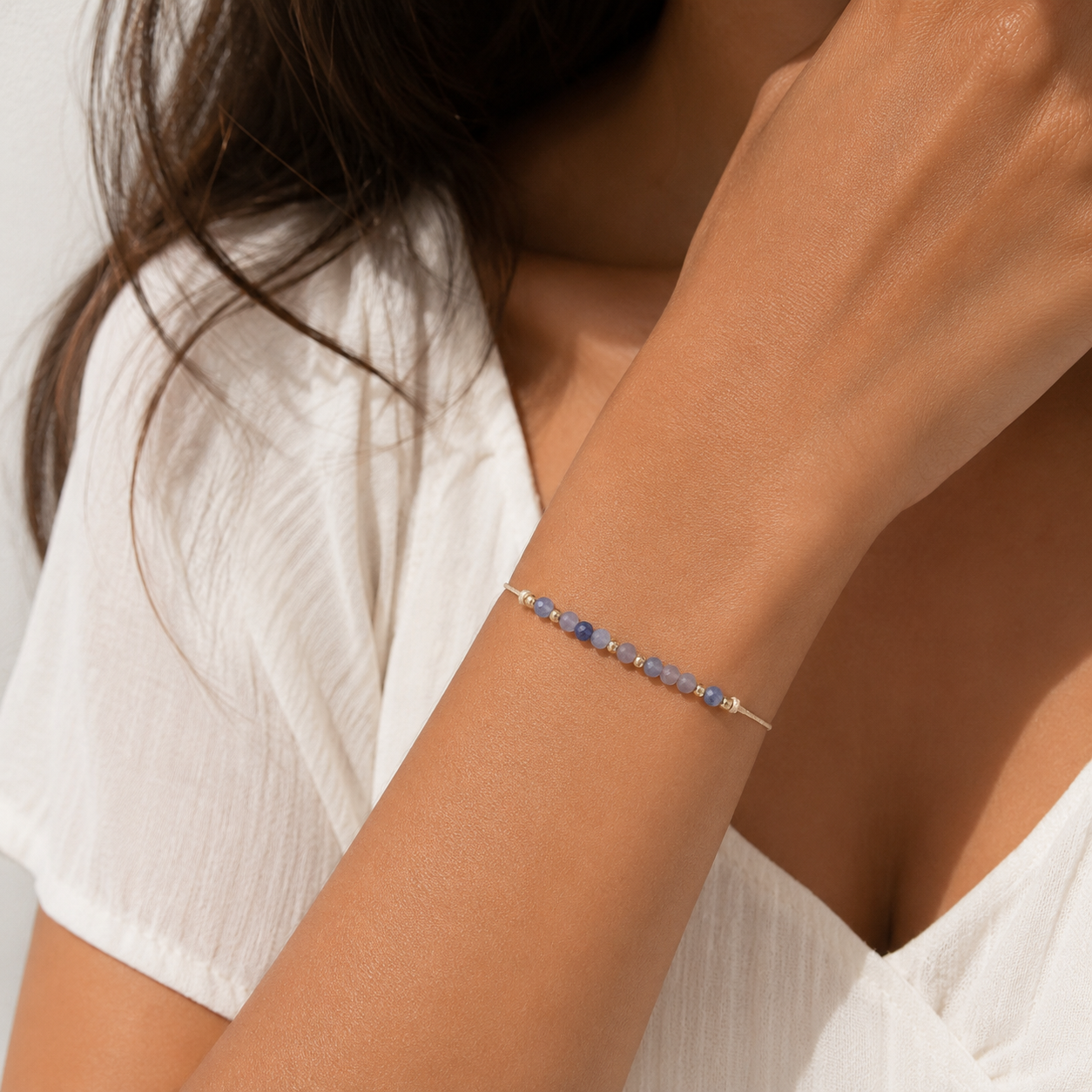 December Gemstone Bracelet-Tanzanite Birthstone