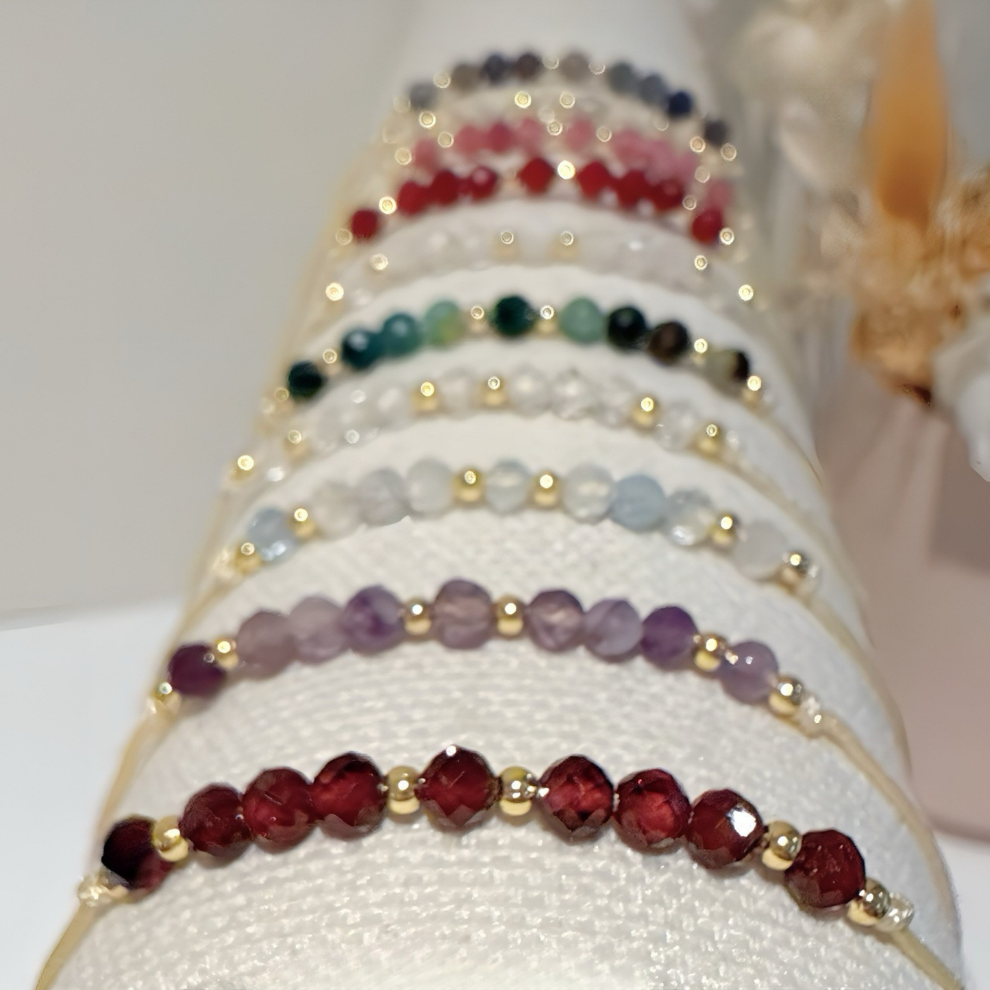 September Gemstone Bracelet-Tanzanite Birthstone