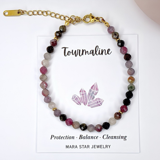 Tourmaline Gemstone Bracelet