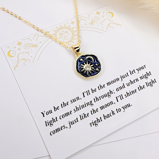 Sun Moon Necklace